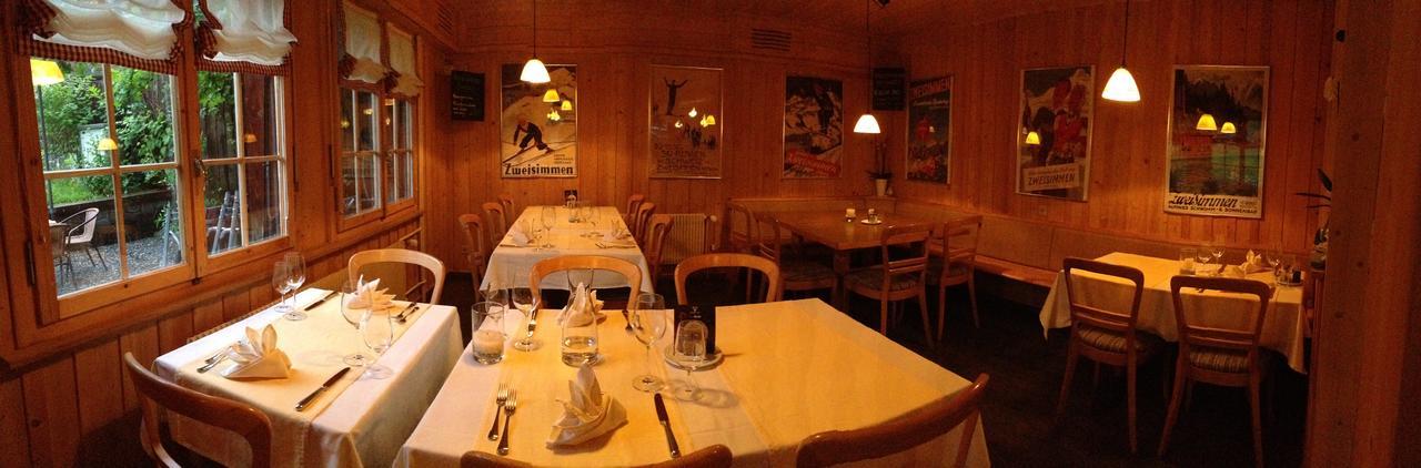 Hotel Gasthof Derby Zweisimmen Exterior foto
